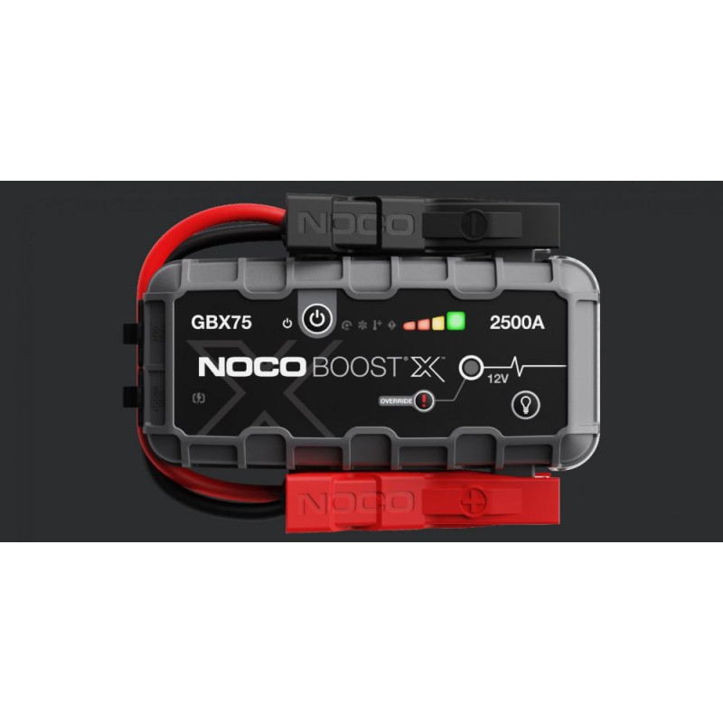 Auto akumulatora starteris, būsteris NOCO GENIUS BOOST X GBX75 2500A