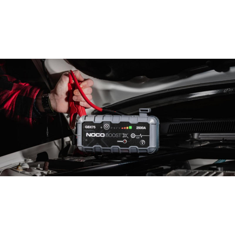Auto akumulatora starteris, būsteris NOCO GENIUS BOOST X GBX75 2500A