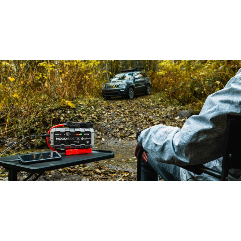 Auto akumulatora starteris, būsteris NOCO GENIUS BOOST X GBX75 2500A