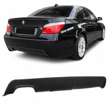 BMW e60 / e61 aizmugurējā bampera difuzors, matēts melns