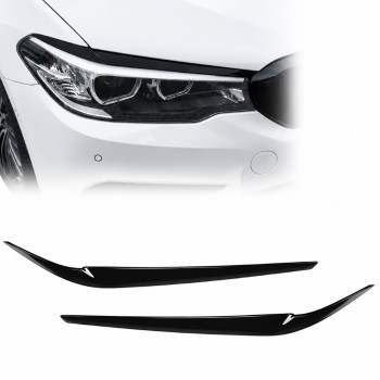 BMW g30/g31 (16-20) lukturu uzlikas, glancēti melnas