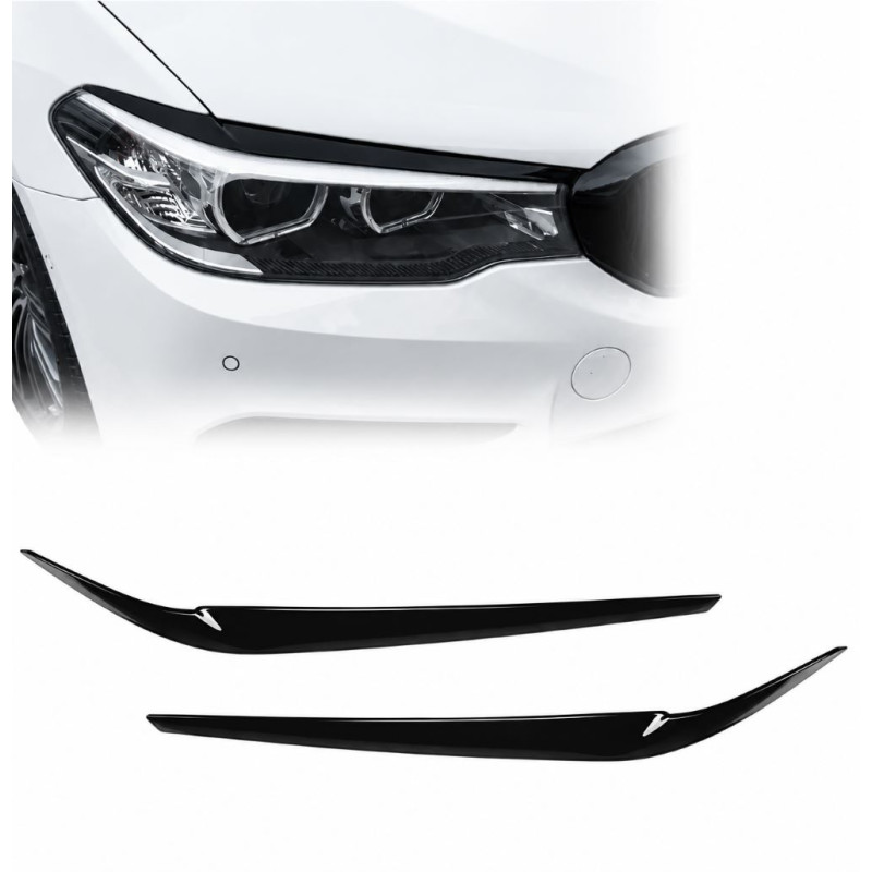 BMW g30/g31 (16-20) lukturu uzlikas, glancēti melnas