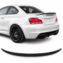 BMW e82 (07-13) spoileris, glancēti melns