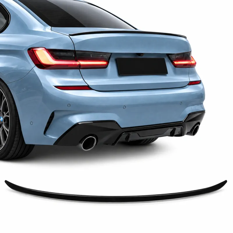 BMW g20 (19-26) spoileris, M3-look, glancēti melns