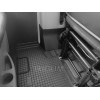 Gumijas auto paklāji FIAT DUCATO 2. rinda (2006-...) RIGUM, melni