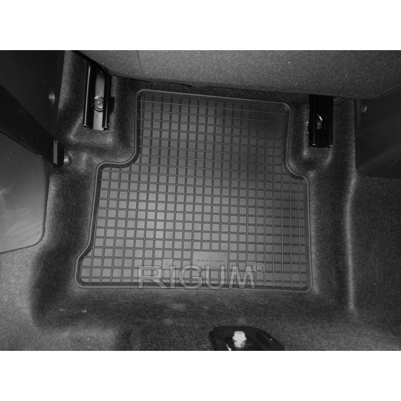 Gumijas auto paklāji DACIA JOGGER (5m) (2022-...) RIGUM, melni