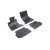 Gumijas auto paklāji BMW 5 F10/F11 (2010-2013) RIGUM, melni