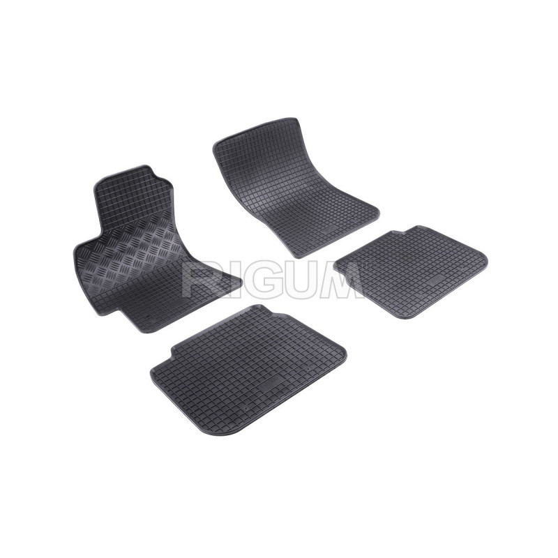Gumijas auto paklāji SUBARU LEGACY/SUBARU OUTBACK (2004-2009) RIGUM, melni