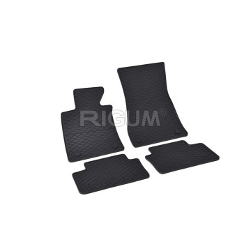 Gumijas auto paklāji BMW 5/i5 G60/G61 (2024-...) RIGUM, melni