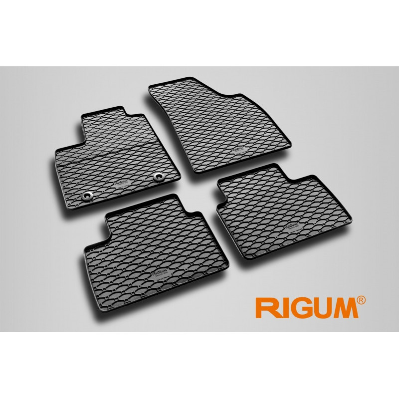 Gumijas auto paklāji MG 3/MG 3 Hybrid+ (2024-...) RIGUM, melni