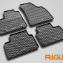 Gumijas auto paklāji MG 3/MG 3 Hybrid+ (2024-...) RIGUM, melni