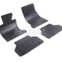 Gumijas auto paklāji BMW 5 E60/E61 (2003-2010) RIGUM, melni