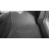 Rubber Car Mats PEUGEOT PARTNER 5m (2008-2018) RIGUM, Black
