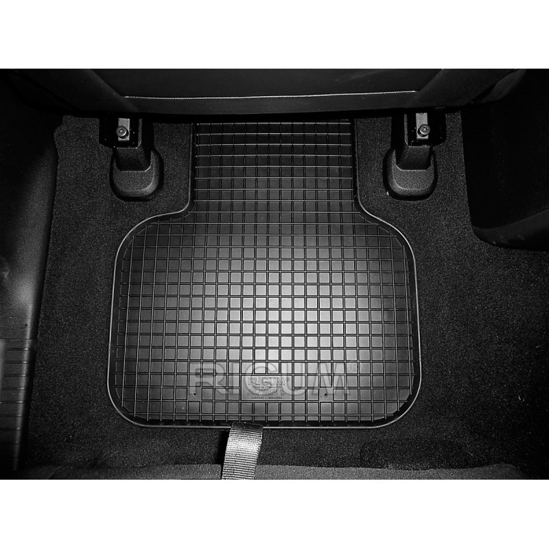 Gumijas auto paklāji FIAT FREEMONT (2011-...) RIGUM, melni