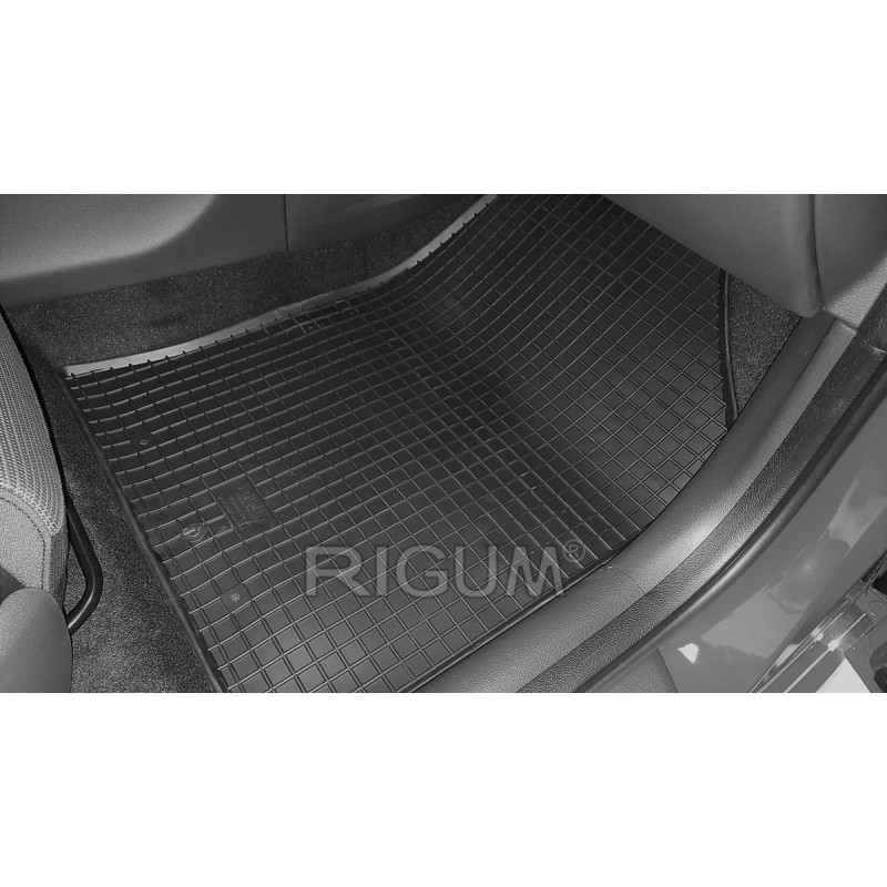 Gumijas auto paklāji KIA X-CEED (2019-...) RIGUM, melni