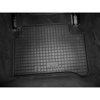 Gumijas auto paklāji Mercedes-Benz E-class W211 (2002-2009) RIGUM, melni