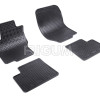 Gumijas auto paklāji Mercedes-Benz ML W164 (2006-2012) RIGUM, melni