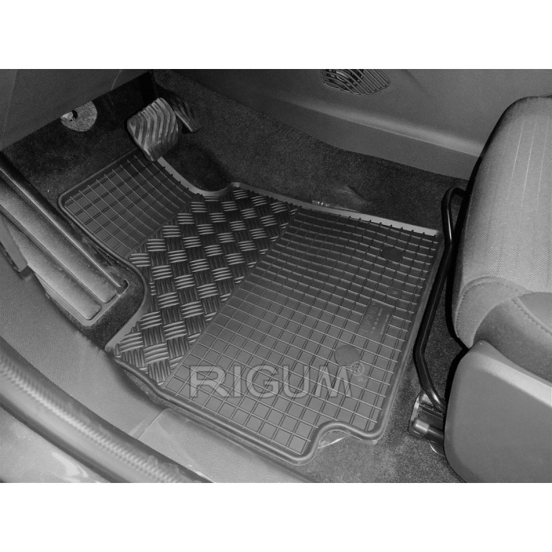 Gumijas auto paklāji RENAULT ARKANA (2021-...) RIGUM, melni
