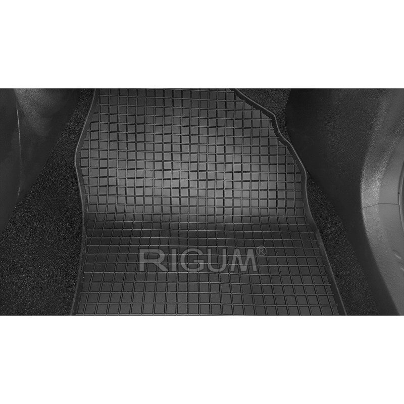 Gumijas auto paklāji TOYOTA C-HR (2016-...) RIGUM, melni