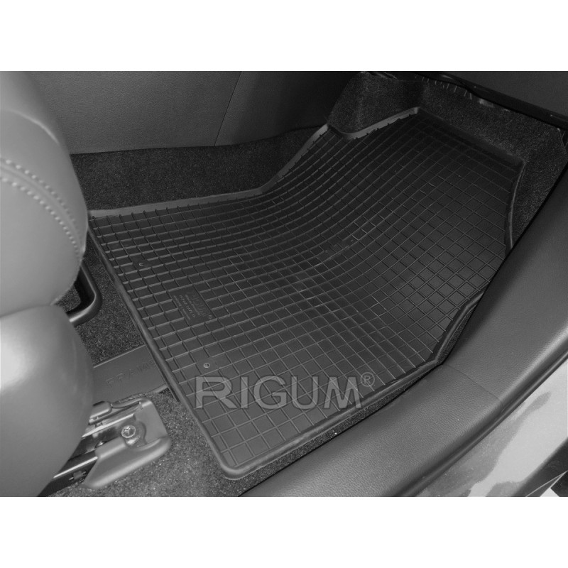 Gumijas auto paklāji SUZUKI ACROSS (2021-...) RIGUM, melni