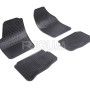 Rubber Car Mats SEAT IBIZA (2003-2008) RIGUM, Black
