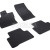 Rubber Car Mats VOLKSWAGEN TOURAN (2015-...) RIGUM, Black