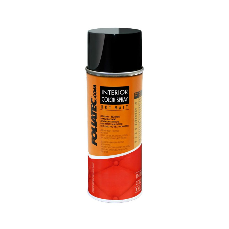 Salona krāsas aerosols, sarkans matēts, 400 ml, FOLIATEC