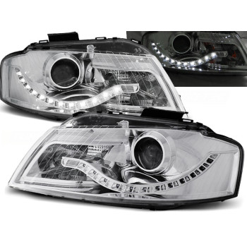Audi A3 8P (03-08) LED lukturi, hromēti 2