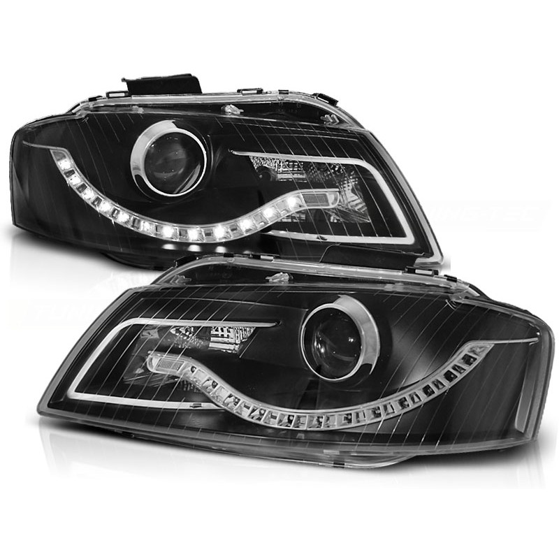 Audi A3 8P (03-08) LED lukturi, melni 2