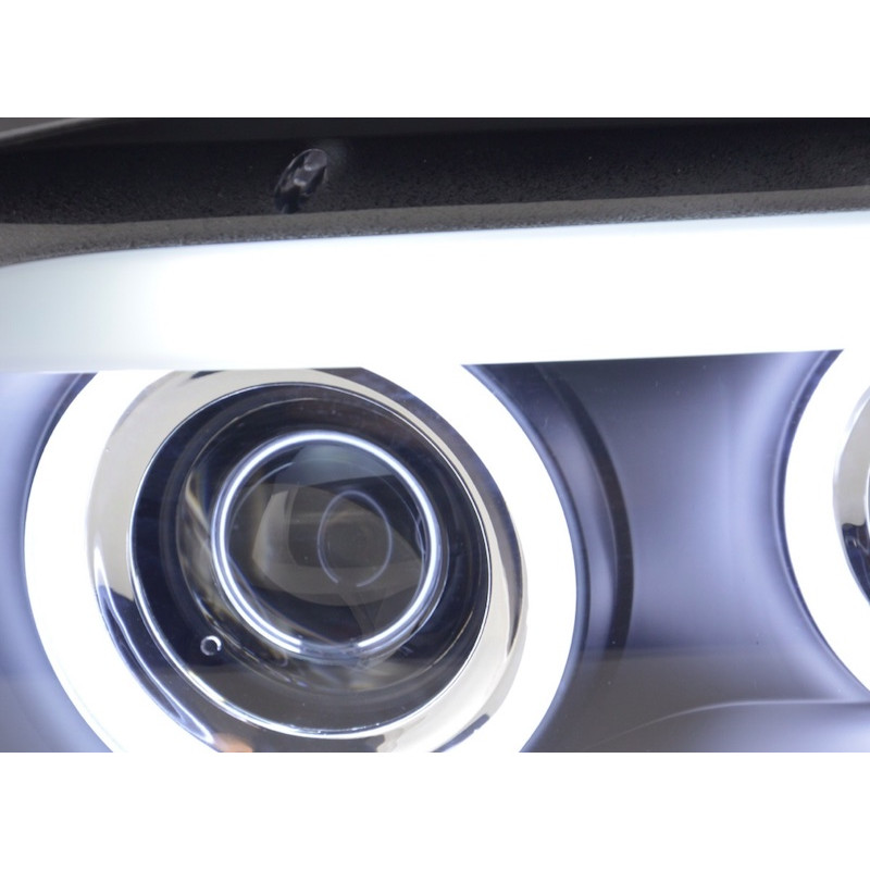 BMW X5 e53 (04-06) xenon, CCFL lukturi, melni