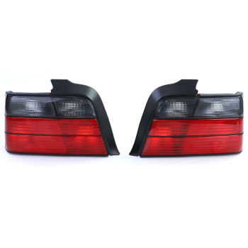 BMW e36 Sedan (91-98) red/smoked