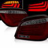 BMW e60 (07-09) LCI LED aizmugurējie lukturi, sarkani/tonēti 3