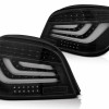 BMW e60 (07-09) LCI LED aizmugurējie lukturi, melni 4