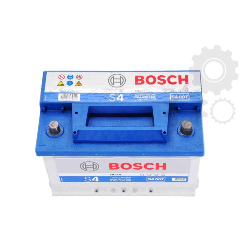 BOSCH Akumulators Silver S4 007 72Ah 680A, 0092S40070