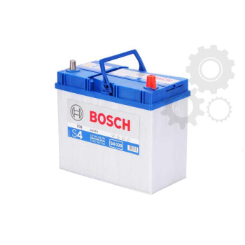 BOSCH Akumulators Silver S4 020 45Ah 330A plānās klemmes, 0092S40200