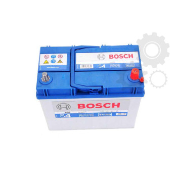 BOSCH Akumulators Silver S4 020 45Ah 330A plānās klemmes, 0092S40200