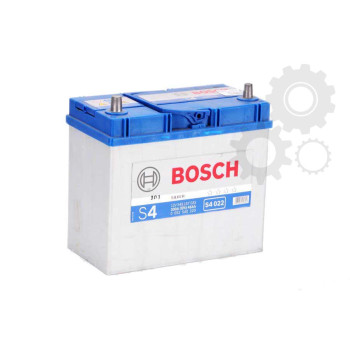 BOSCH Akumulators Silver S4 022 45Ah 330A L+ plānās klemmes, 0092S40220