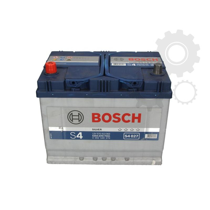 BOSCH Akumulators Silver S4 027 70Ah 630A L+, 0092S40270