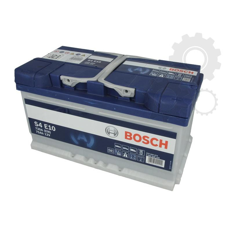 BOSCH Akumulators S4E 10 75Ah 730A start/stop, 0092S4E100