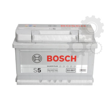 BOSCH Akumulators Silver Plus S5 007 74Ah 750A, 0092S50070