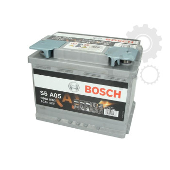 BOSCH Akumulators S5A 05 60Ah 680A start/stop AGM, 0092S5A050
