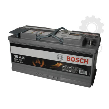 BOSCH Akumulators S5A 15 105Ah 950A start/stop AGM, 0092S5A150