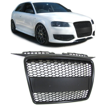 Audi A3 8P (05-08) RS-style reste, melna