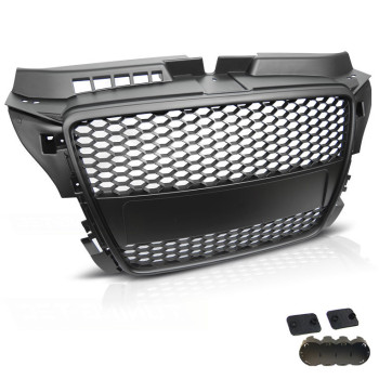 Audi A3 8P (08-12) RS-style reste, melna