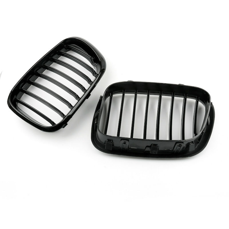 BMW x5 e53 (99-04) reste, glancēti melna