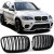 BMW X5 e70/X6 e71 (06-13) grill, M-style, glossy black