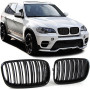 BMW X5 e70/X6 e71 (06-13) grill, M-style, glossy black