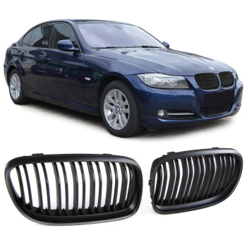 BMW e90/e91 LCI (08-12) reste, M-style, melnas