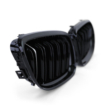 BMW e90/e91 LCI (08-12) reste, M-style, glancēti melnas