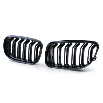BMW e90/e91 LCI (08-12) reste, M-style, glancēti melnas